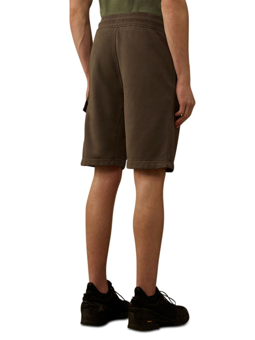 C.P. Company Relaxed-Fit Cargo Sweatshorts With Drawstring Waistband