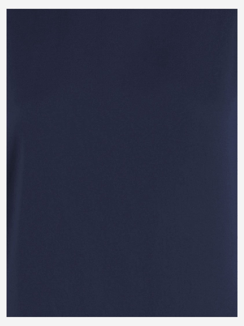 Q-Wins Sleeveless Stretch Cotton Top