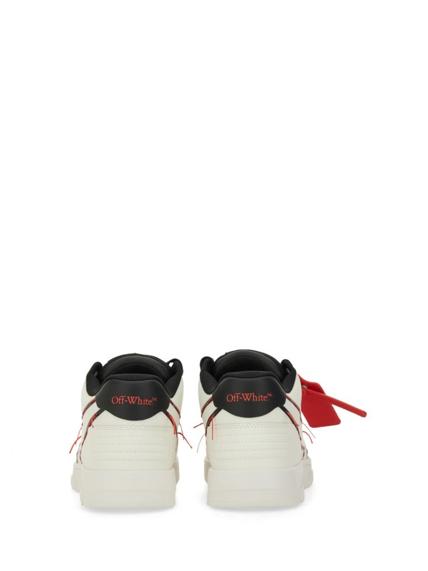 Off-White Smooth Leather Sneakers