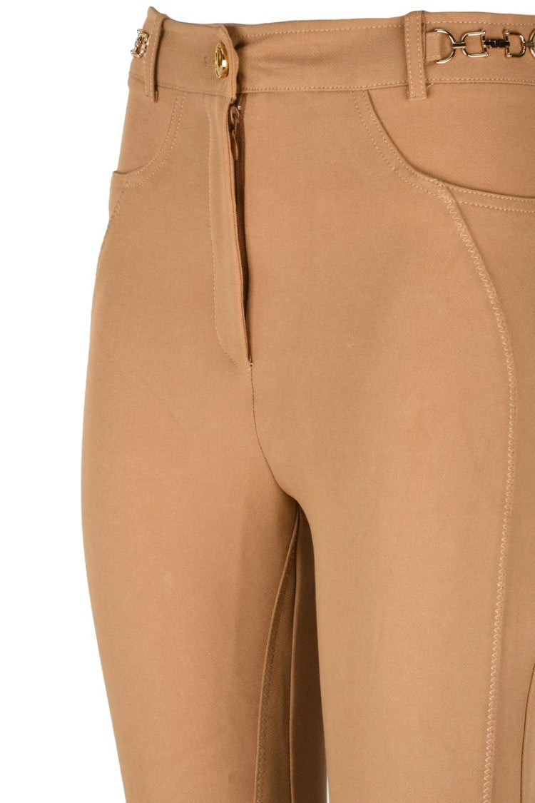 Elisabetta Franchi Riding Trousers - Caramel