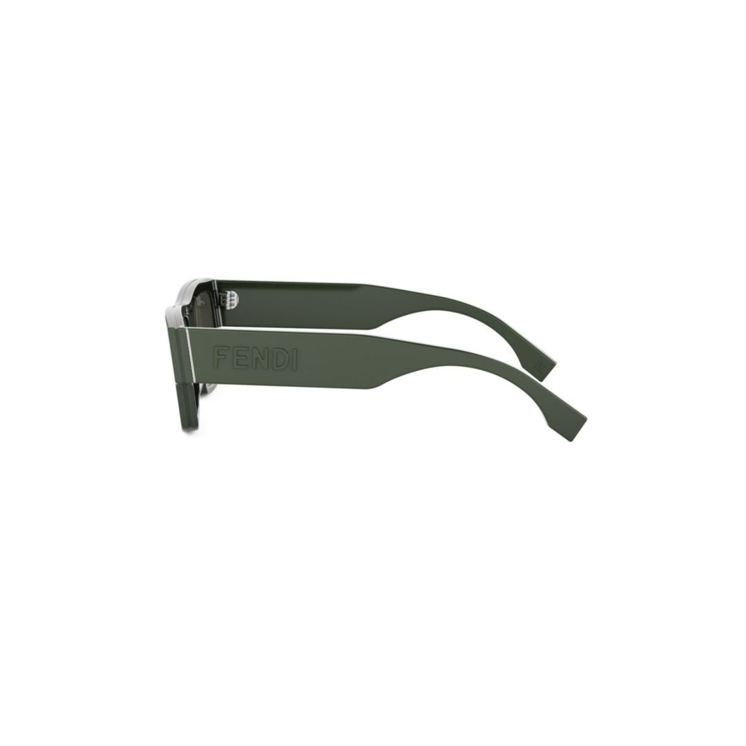 Fendi Fe40118i Bold Rectangular Sunglasses