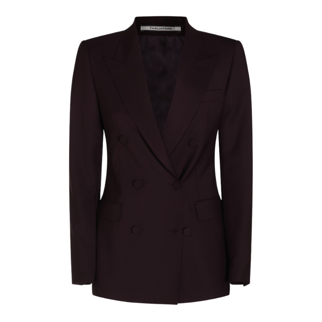 Tagliatore Structured Shoulder Tailored Blazer