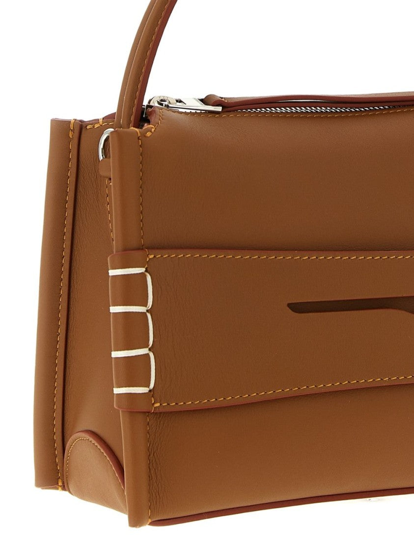 J. W. Anderson Rectangular Handbag In Smooth Full-Grain Calf Leather