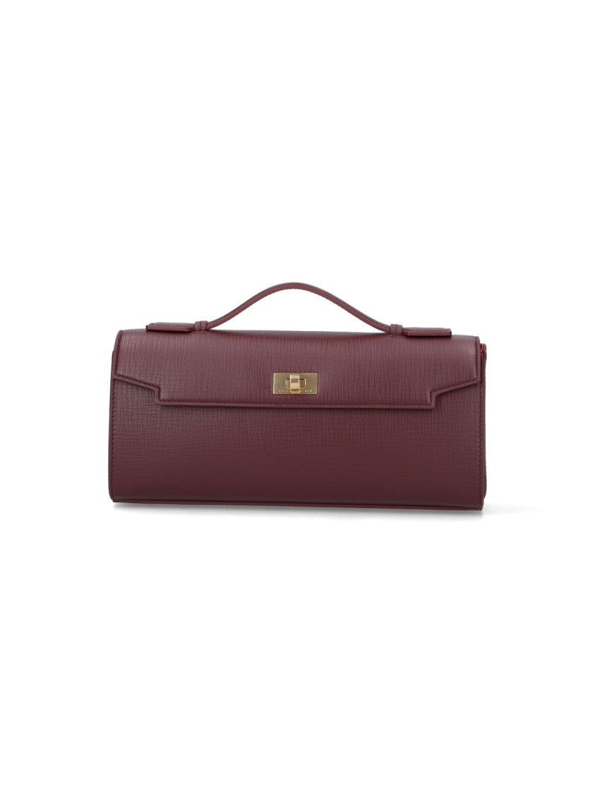 Anya Hindmarch Structured Brown Handbag With Clean Lines