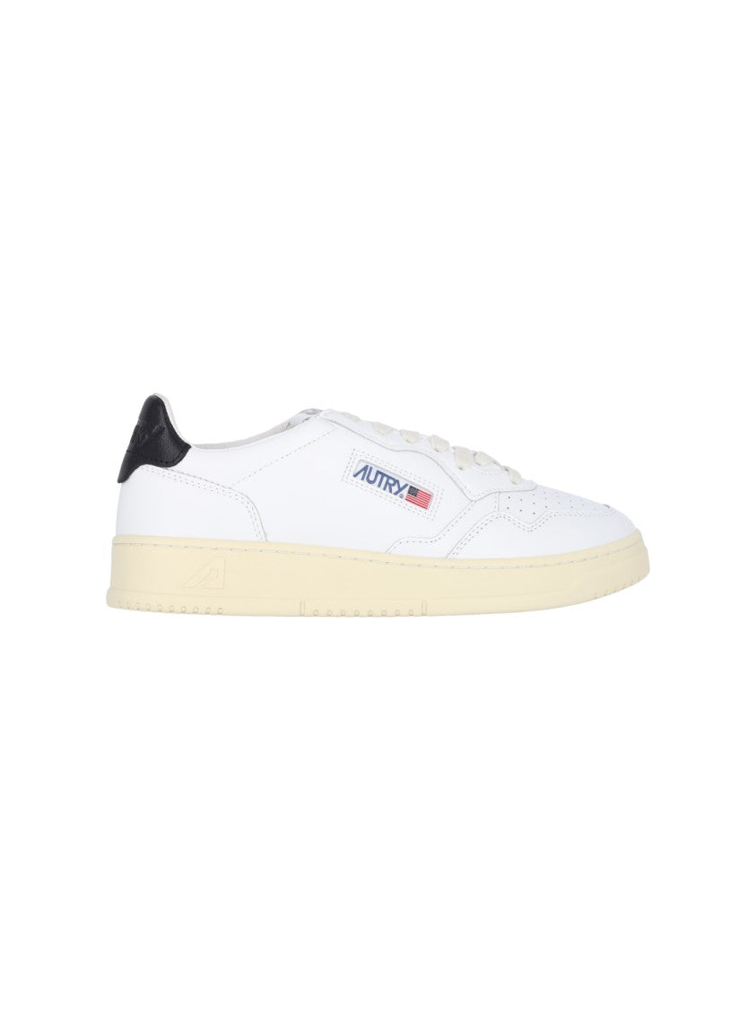 Autry Low-Top "Medalist" Sneakers – White