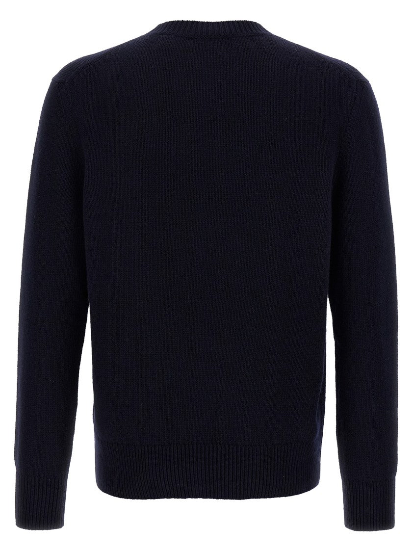 Burberry Logo Intarsia Sweater