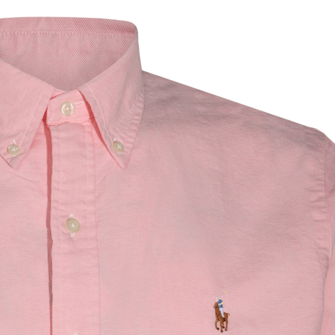 Polo Ralph Lauren Long-Sleeve Button-Up Shirt With Classic Collar