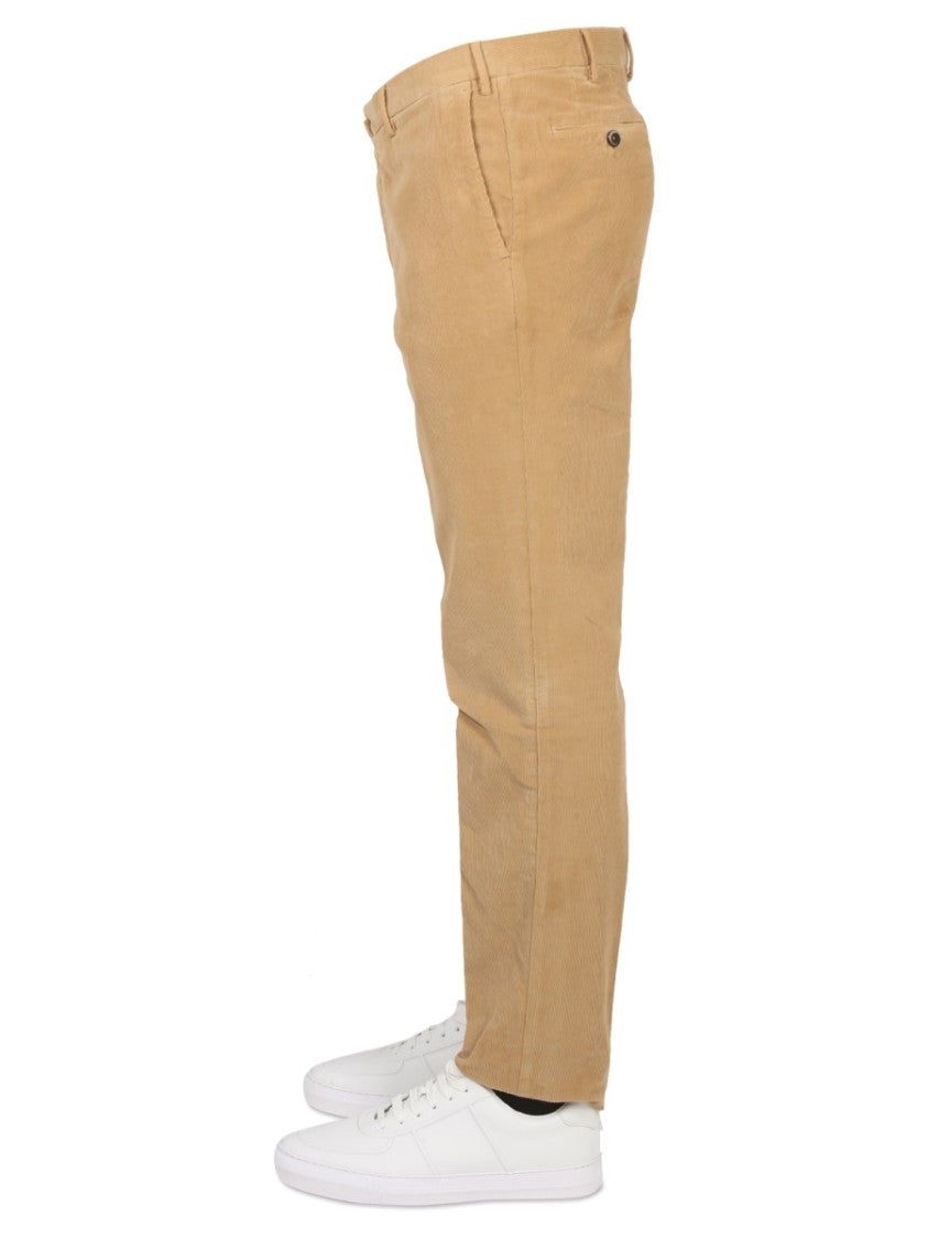Pt Torino Tailored Beige Slim Fit Pants