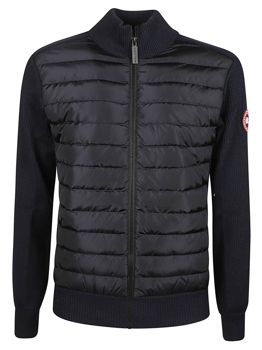 Canada Goose Hybridge Quilted Front Wool Hybrid Jacket