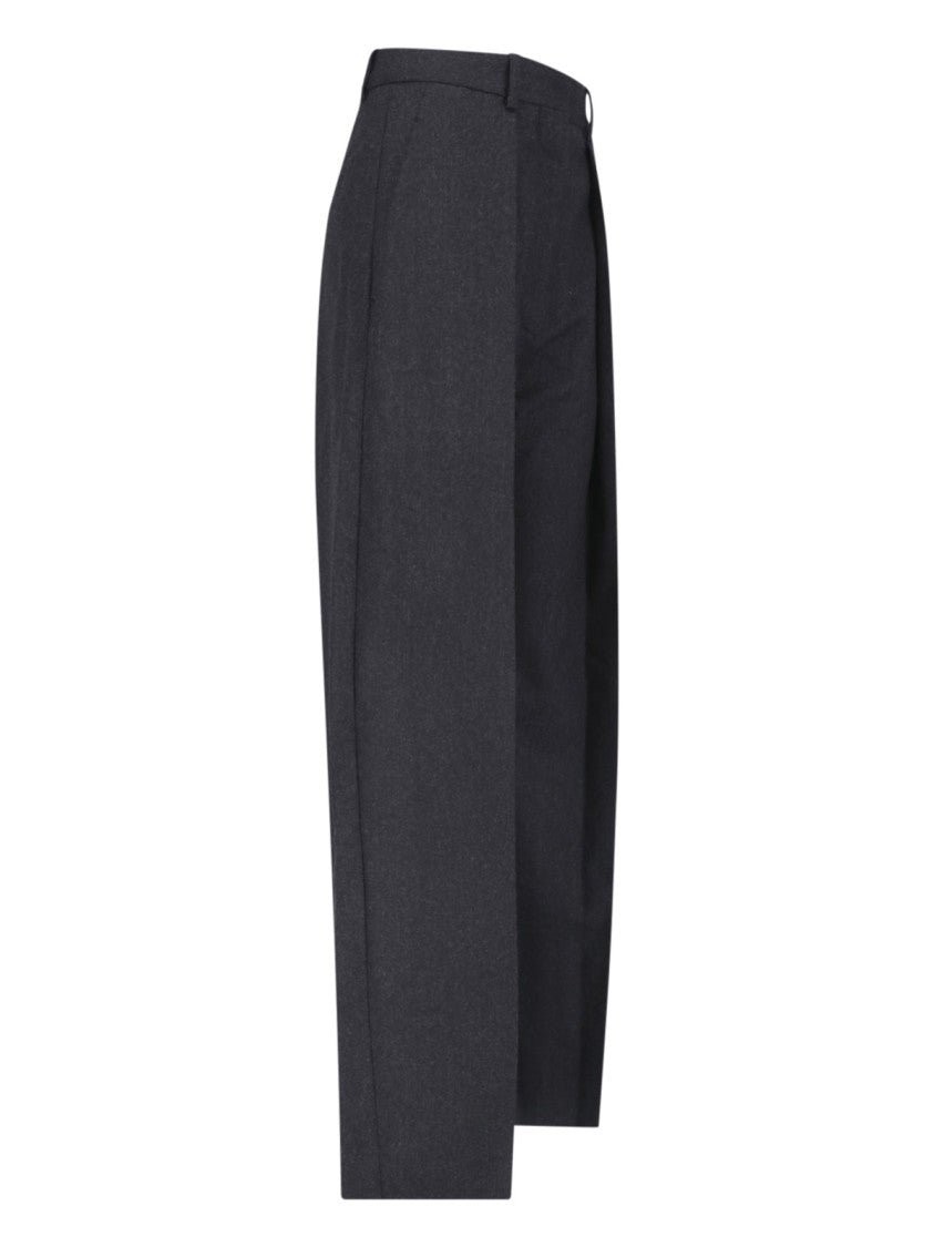Victoria Beckham Tailored Straight-Leg Trousers With High Waist
