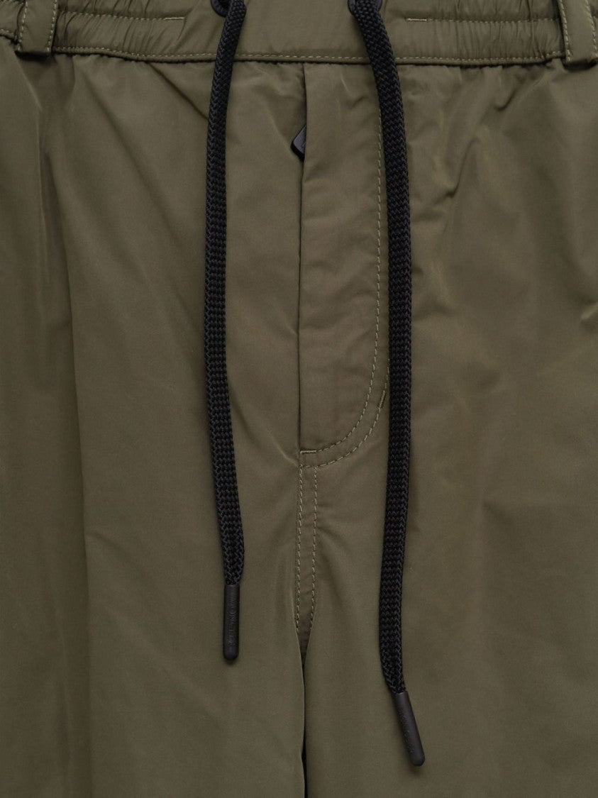 Moncler Grenoble Relaxed-Fit Trousers With Tapered Legs And Adjustable Waist