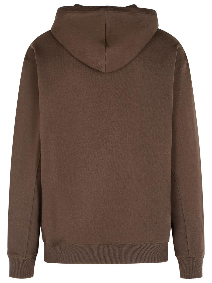 New Balance Brown Cotton Sweatshirt