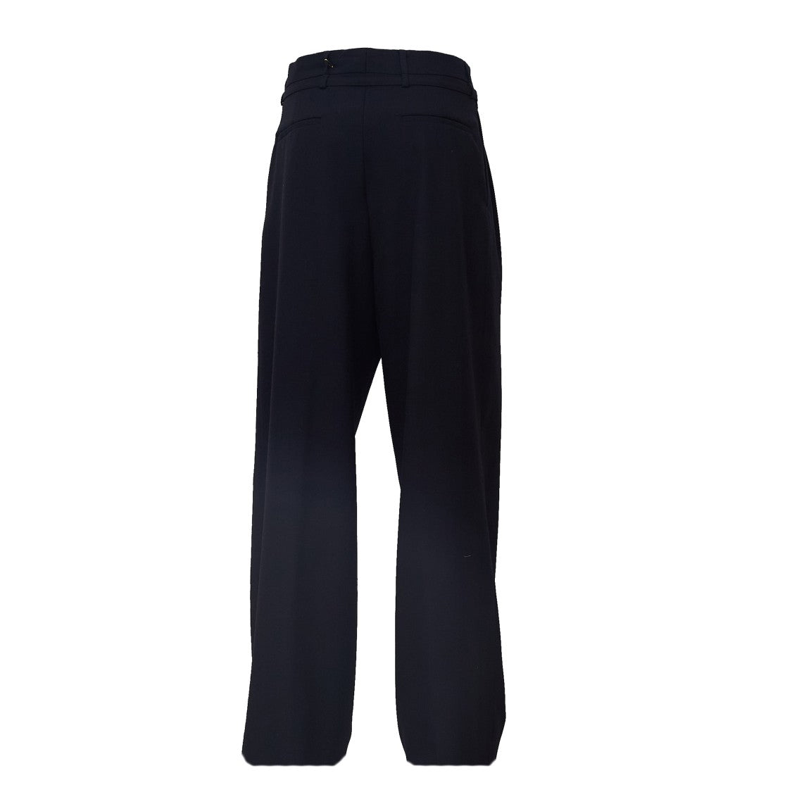 Dries Van Noten Wide-Leg Wool Trousers With Irregular Pleats