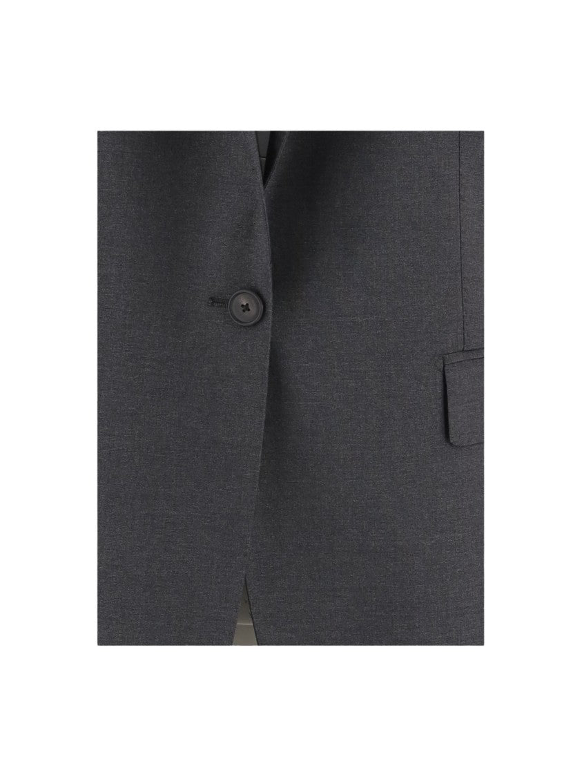 Tagliatore Structured Stretch Wool Jacket