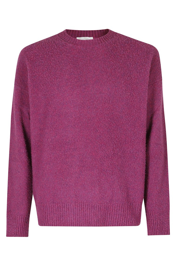 Roberto Collina Casentino Crew-Neck Ribbed Merino Wool Sweater