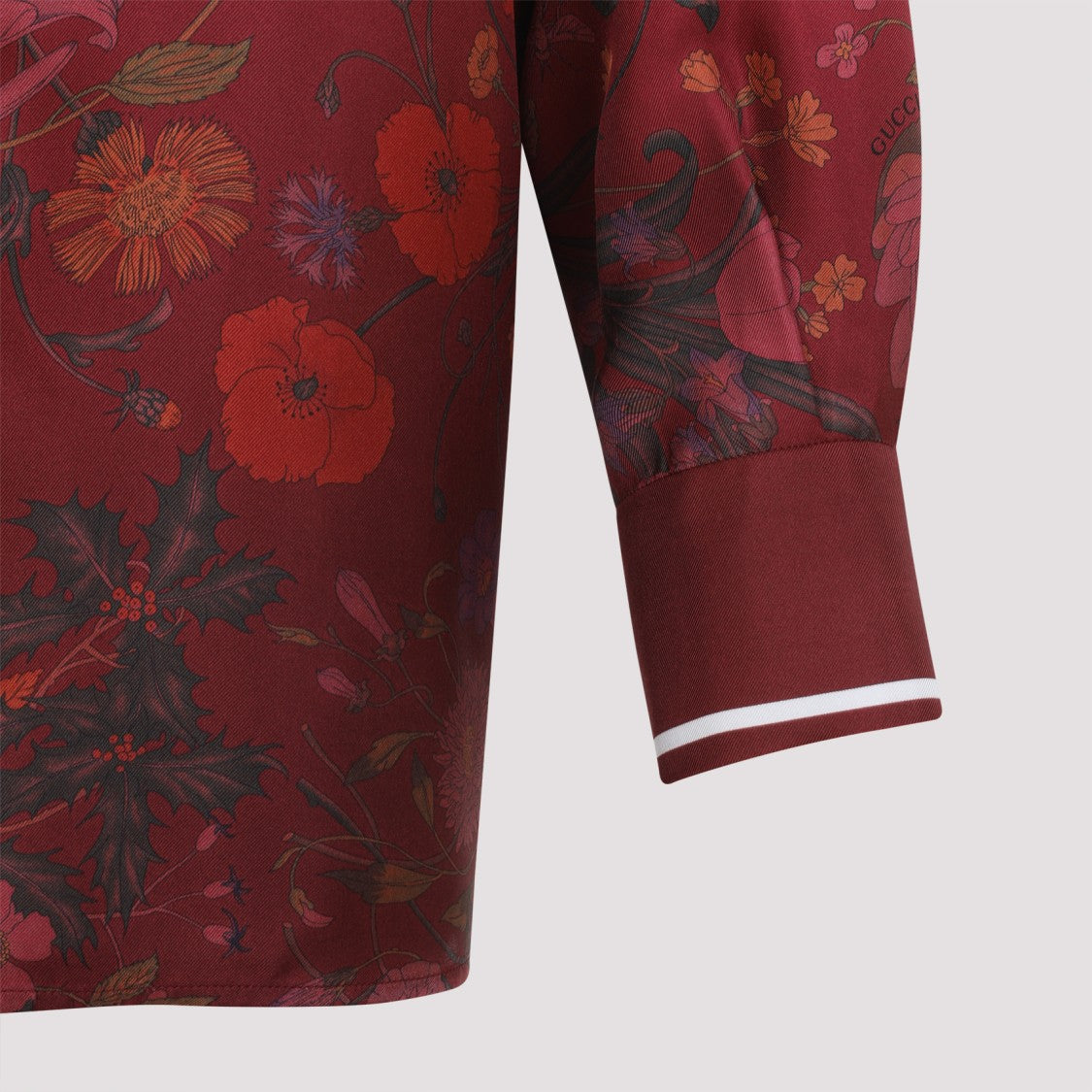 Gucci Gradient Floral Silk Shirt