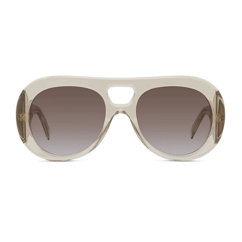 Givenchy Gv40128i Bold Pilot Sunglasses Beige