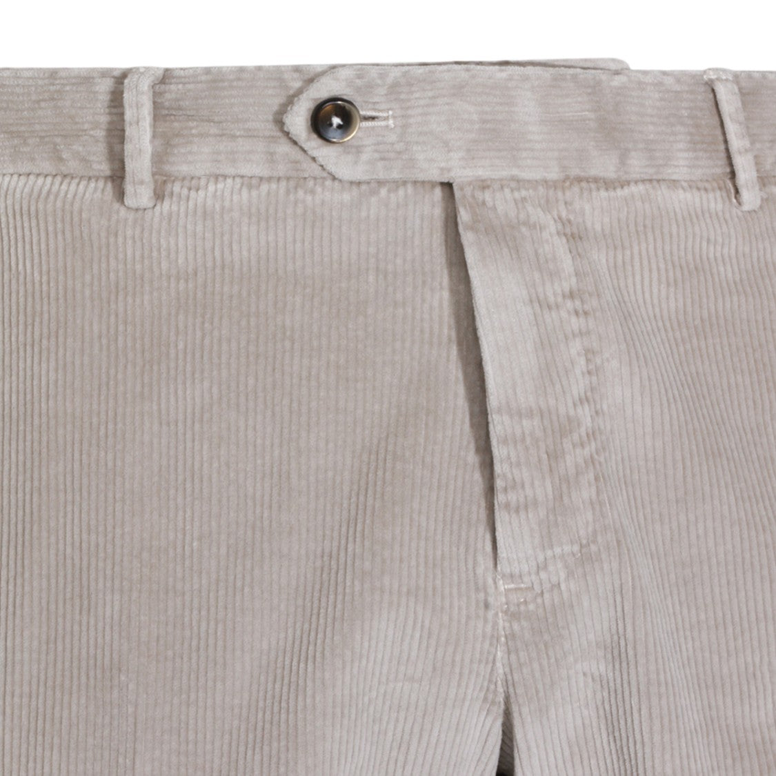 Pt Torino Slim Tailored Corduroy Trousers With Ribbed Texture