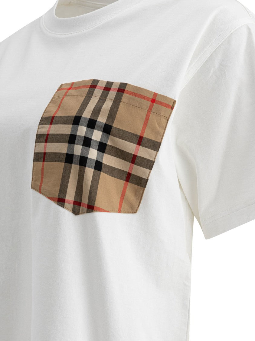 Burberry Cotton Crew Neck T-Shirt
