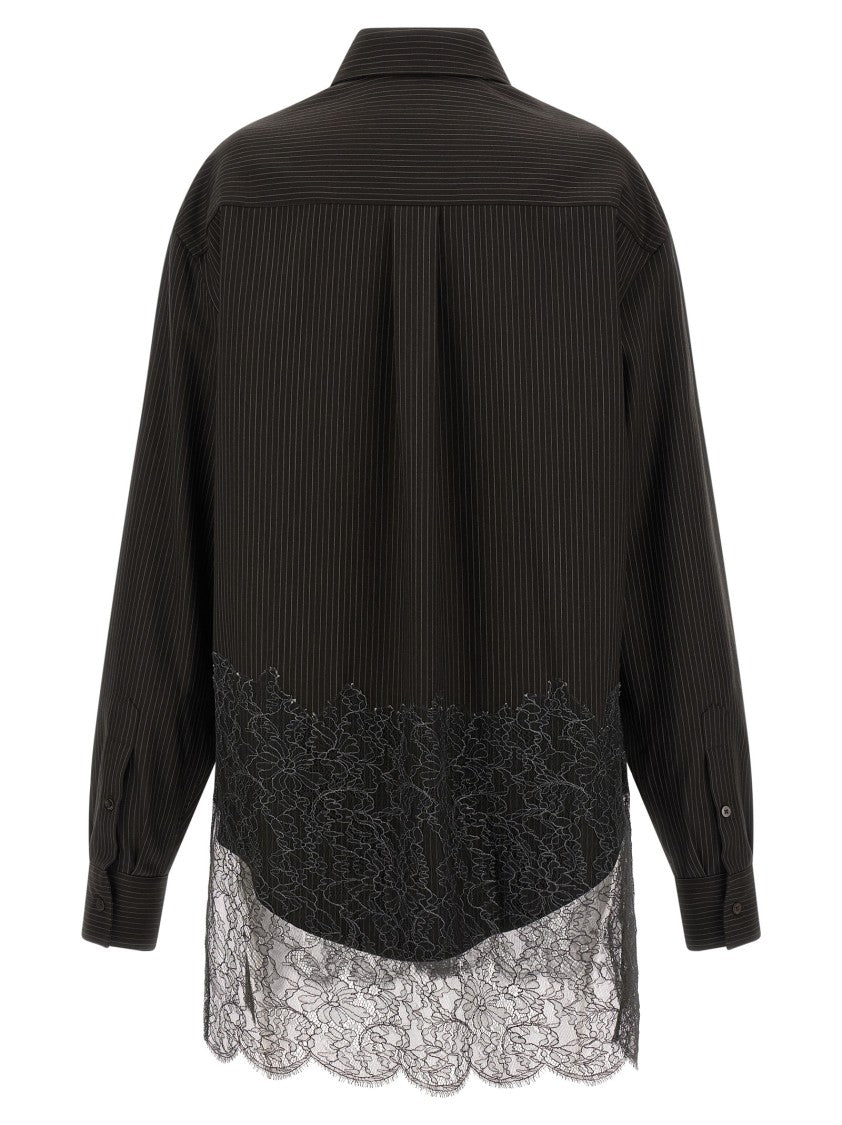 Fendi Wool And Lace Shirt