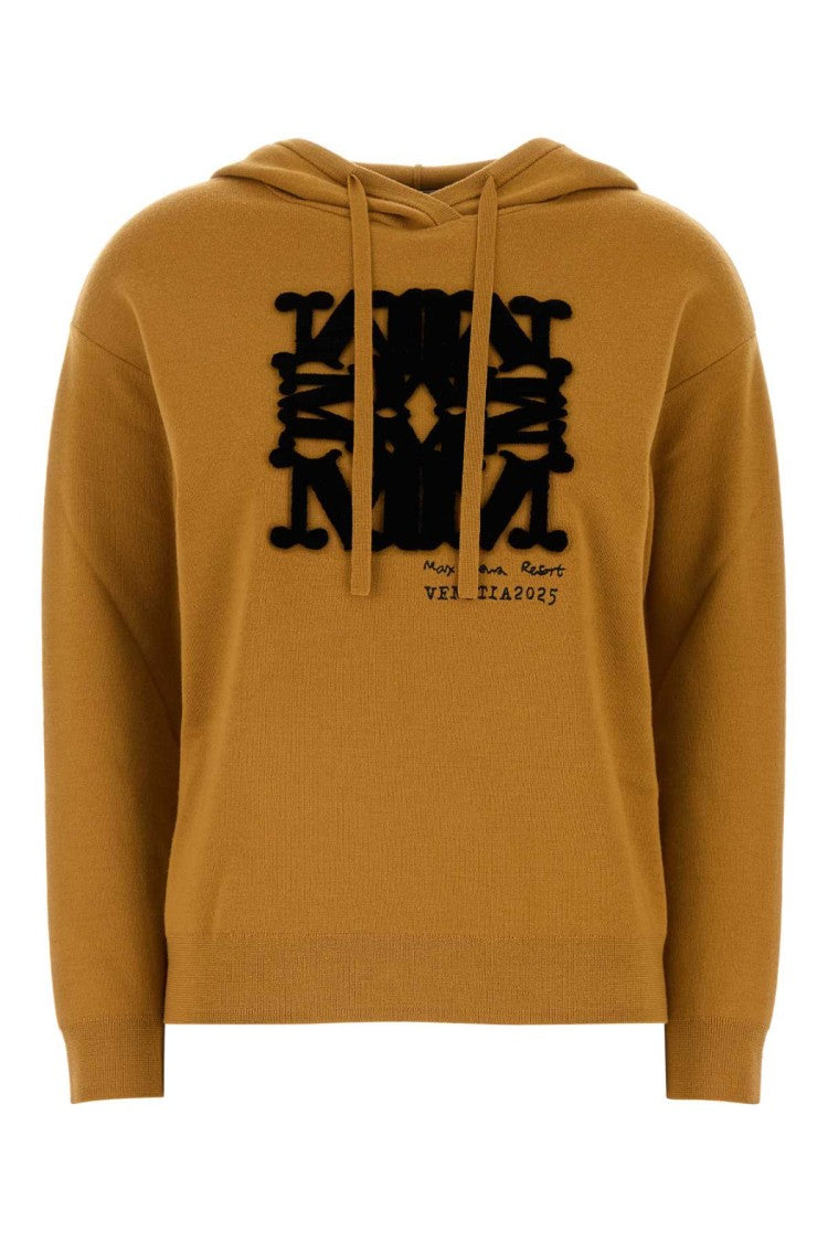 Max Mara Mustard Wool Sfinge Sweatshirt
