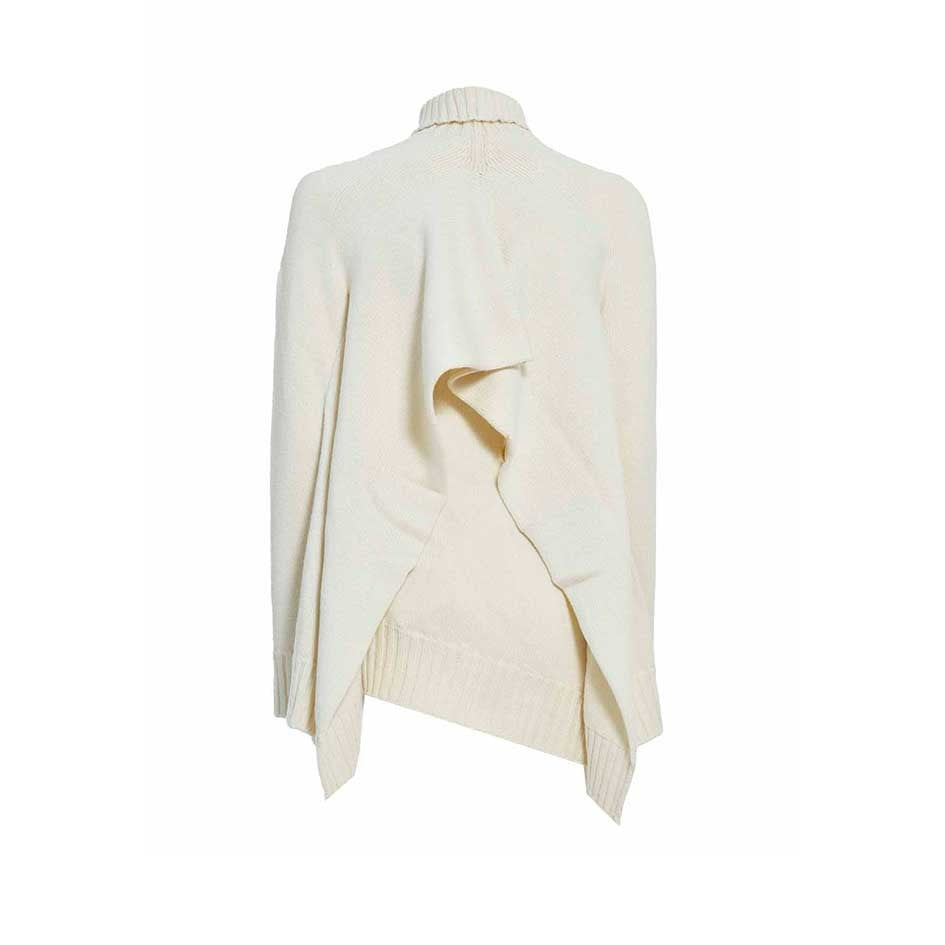 Jil Sander Cream Knit Wool Sweatshirt Set (2 Pieces)