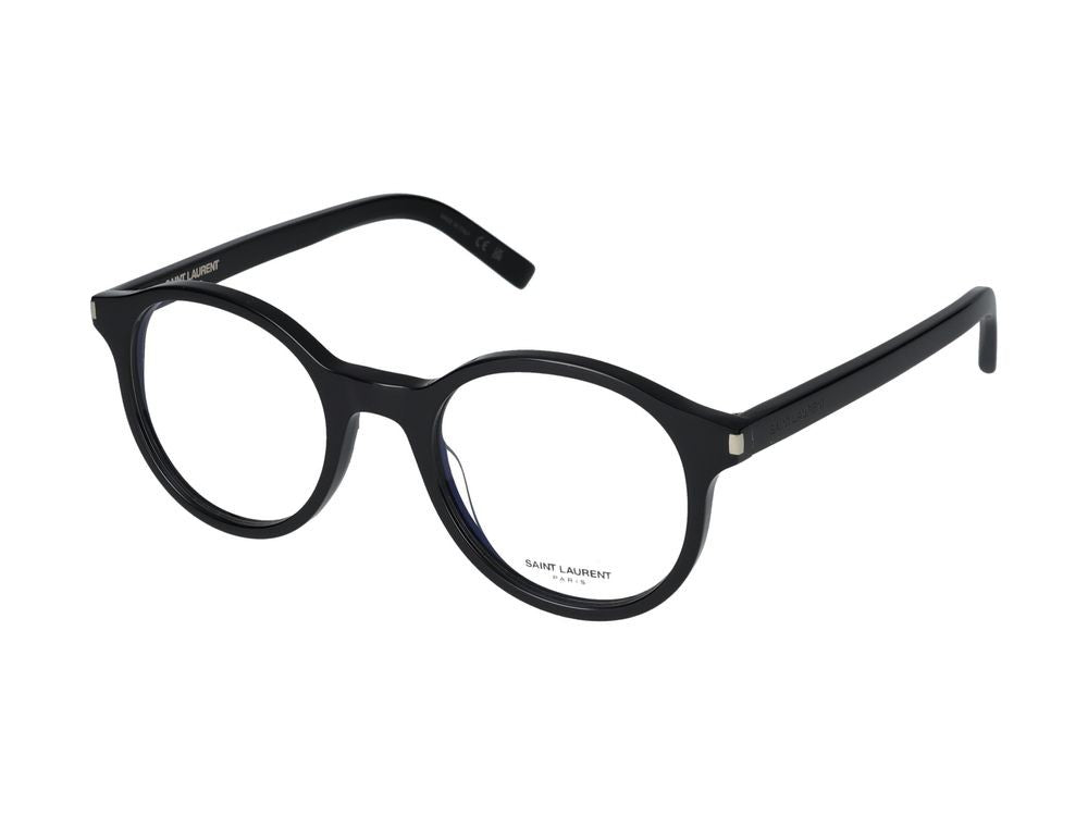 Saint Laurent Eyeglasses Saint Laurent Sl 521 Opt 001 Black Black Transparent 50/21/145