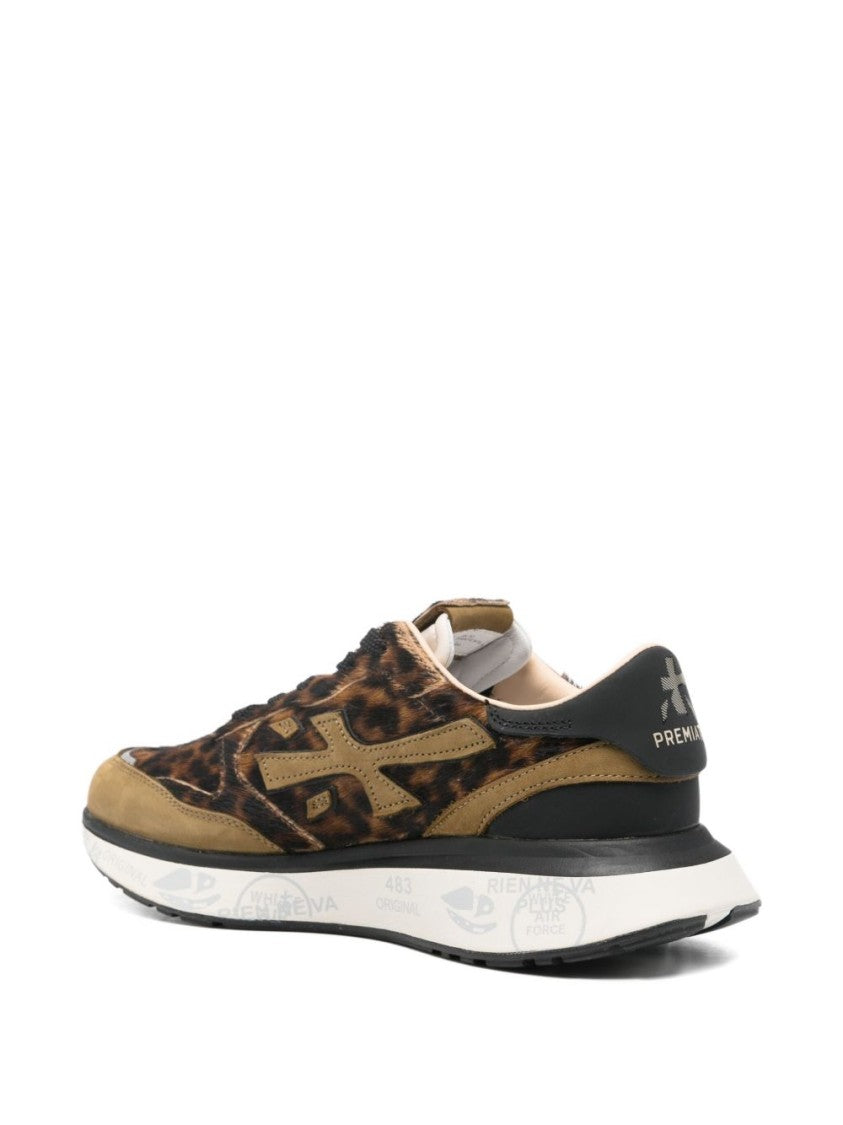 Premiata Dynamic Leopard Print Premiata Sneakers
