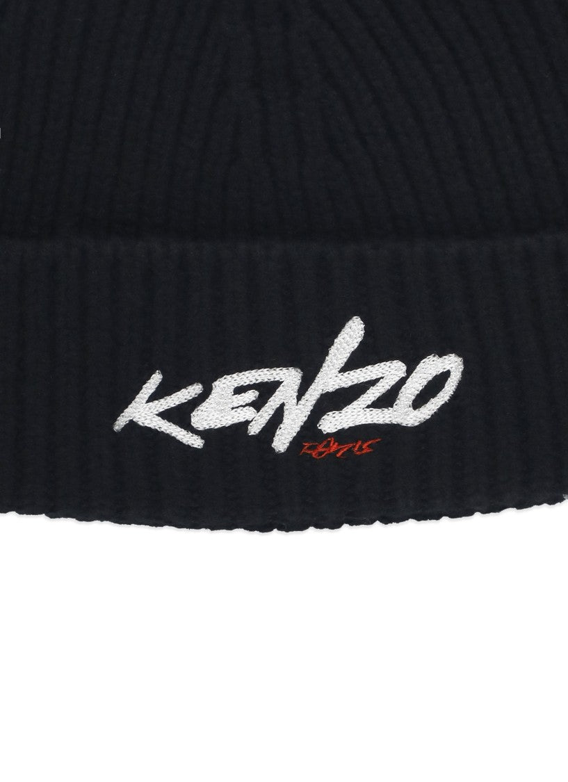Kenzo Wool And Cotton Beanie
