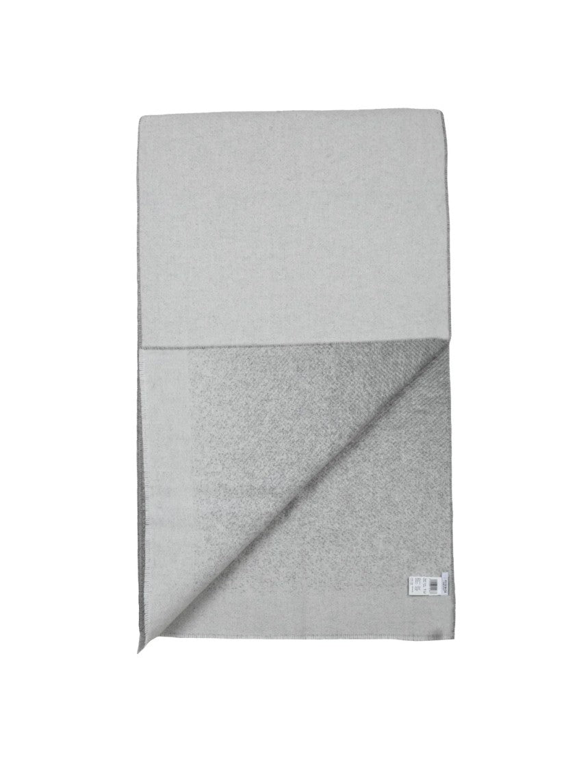 Peserico Light Grey Virgin Wool Scarf