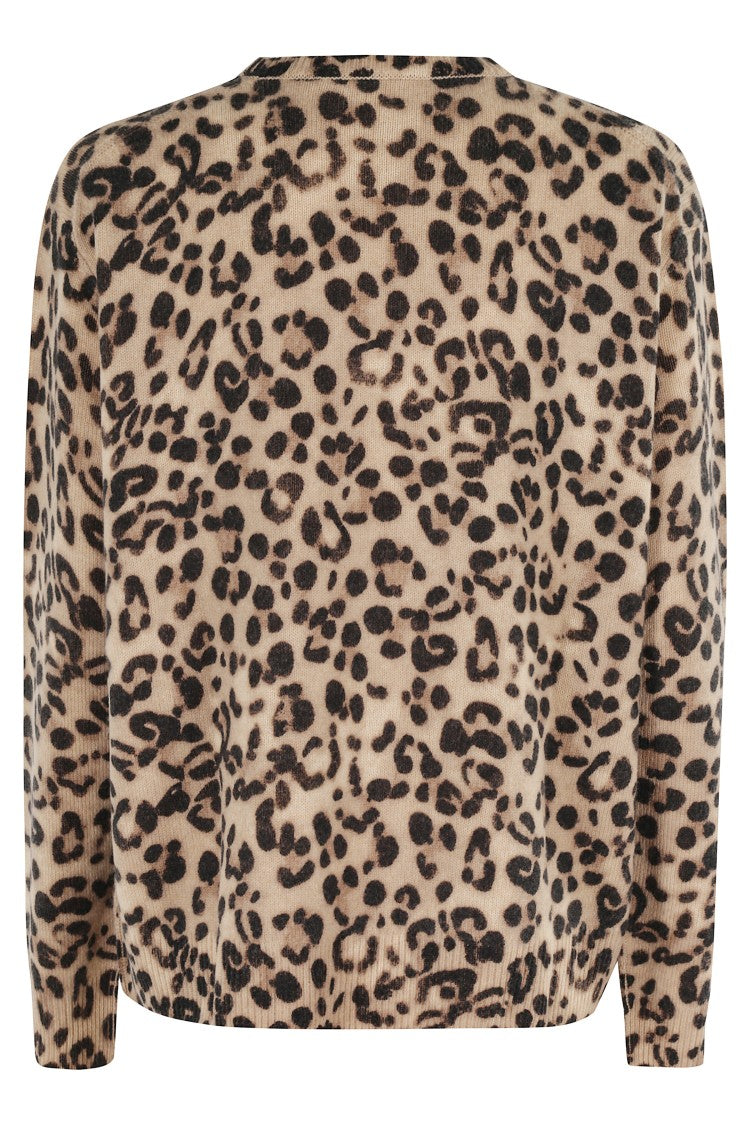 Semi Couture Multicolor Animal Pattern Semi-Couture Sweater