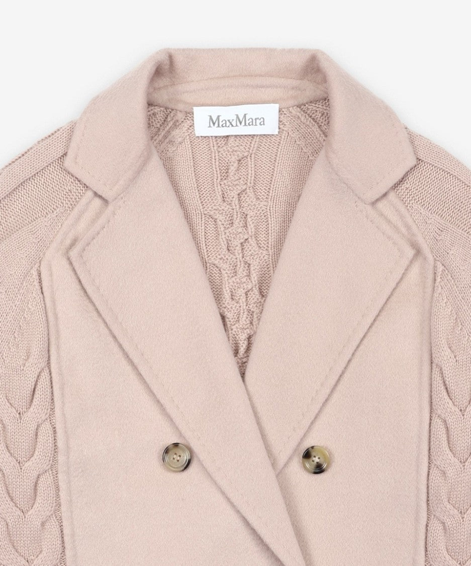 Max Mara Double-Breasted Wool And Cashmere Blend Jacket