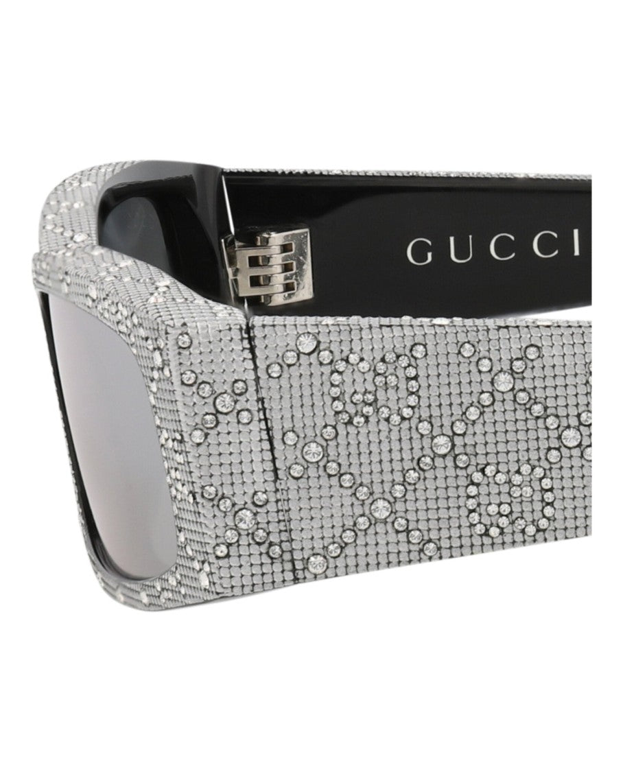 Gucci Square-Frame Recycled Acetate Sunglasses