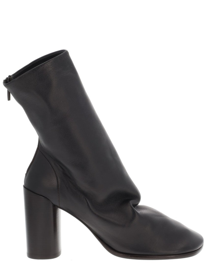 Lemaire Glove 80 Black Lamb Leather Boots