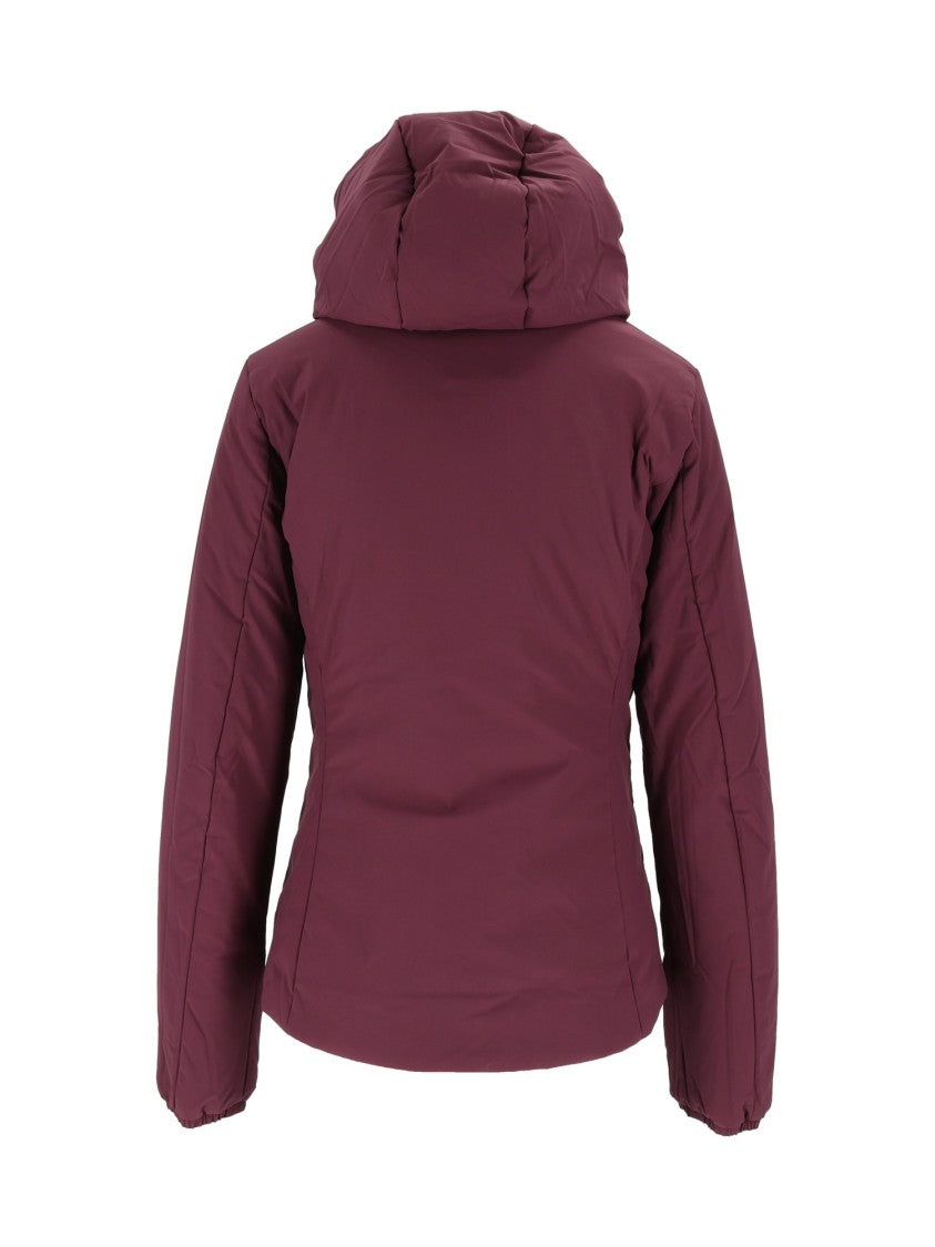 K-Way Lily Reversible Short Hooded Down Jacket