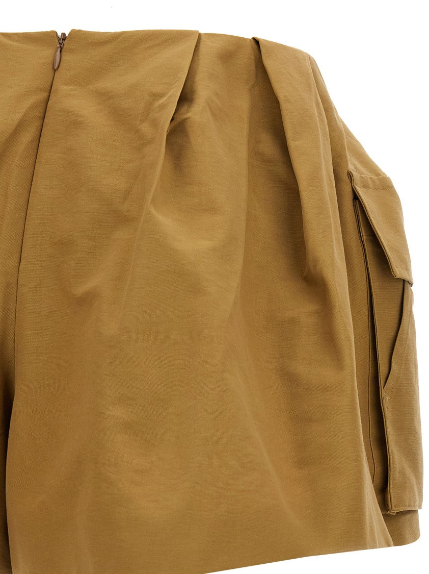Sacai Structured Cargo Skort With Zip Closure