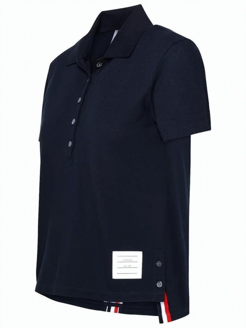 Thom Browne Short-Sleeved Polo Shirt
