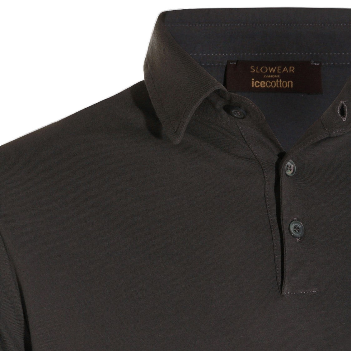 Zanone Long-Sleeve Polo Shirt With Classic Collar And Tailored Fit