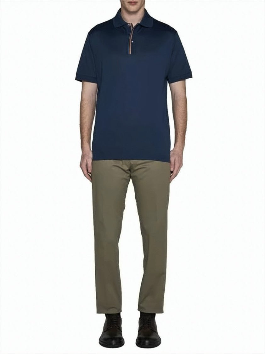 Paul Smith Deep Blue Classic Polo Shirt