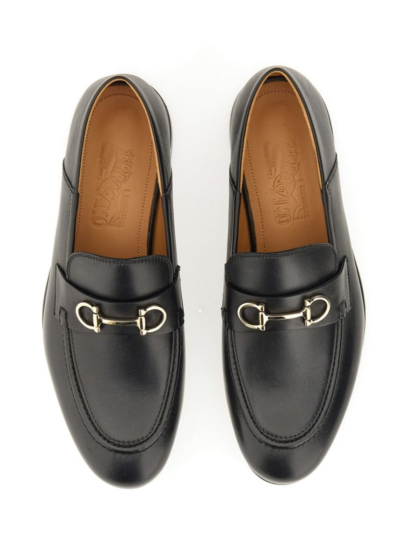 Ferragamo Gancini Moccasin Mule