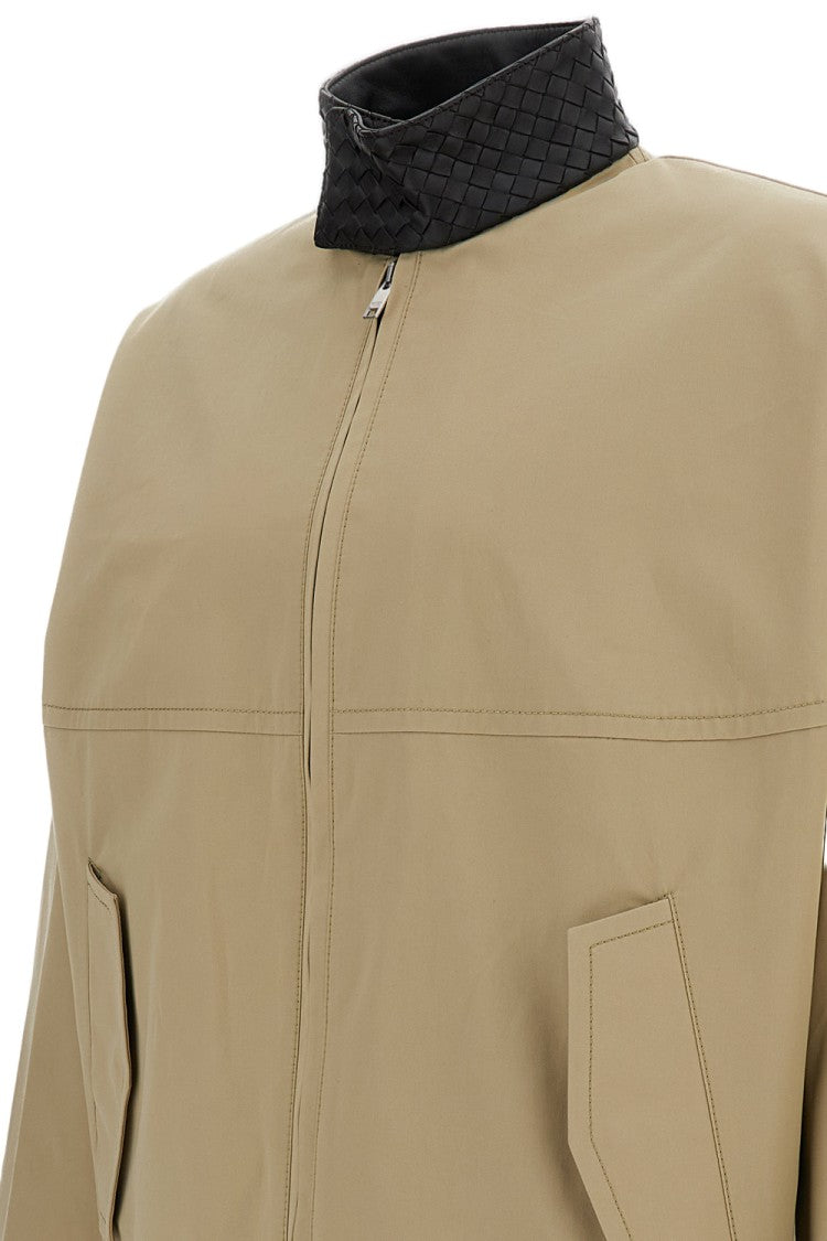 Bottega Veneta Beige Panelled Cotton Jacket
