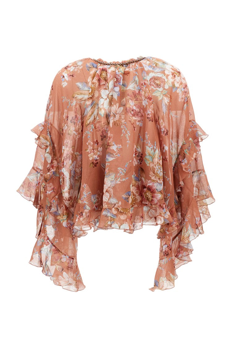 Zimmermann Ruffle Blouse