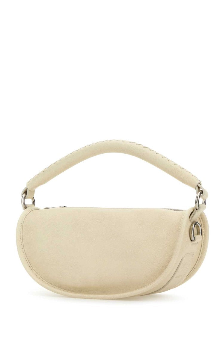 Burberry Ivory Leather Handbag