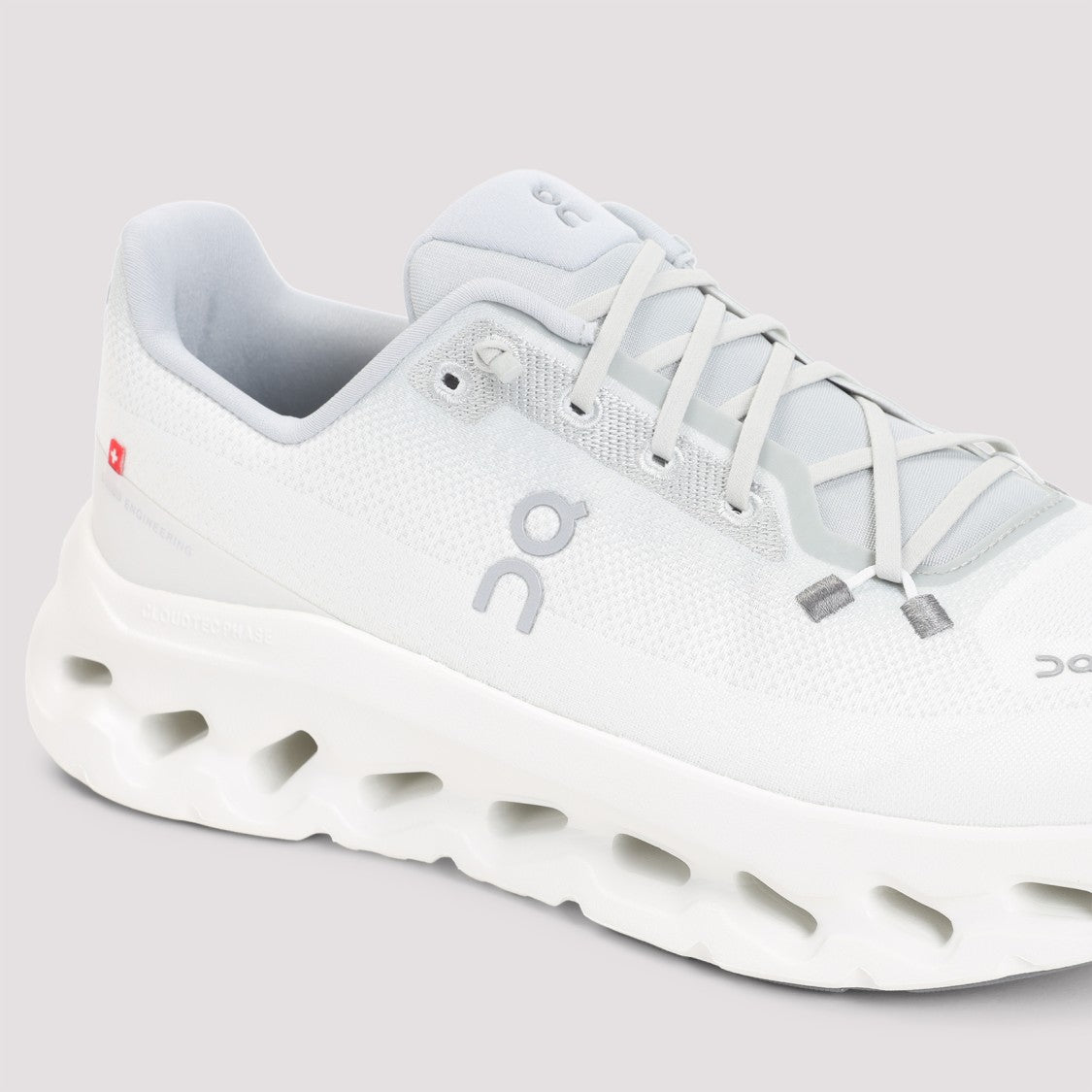 On Glacier White Textile Cloudtilt Sneakers