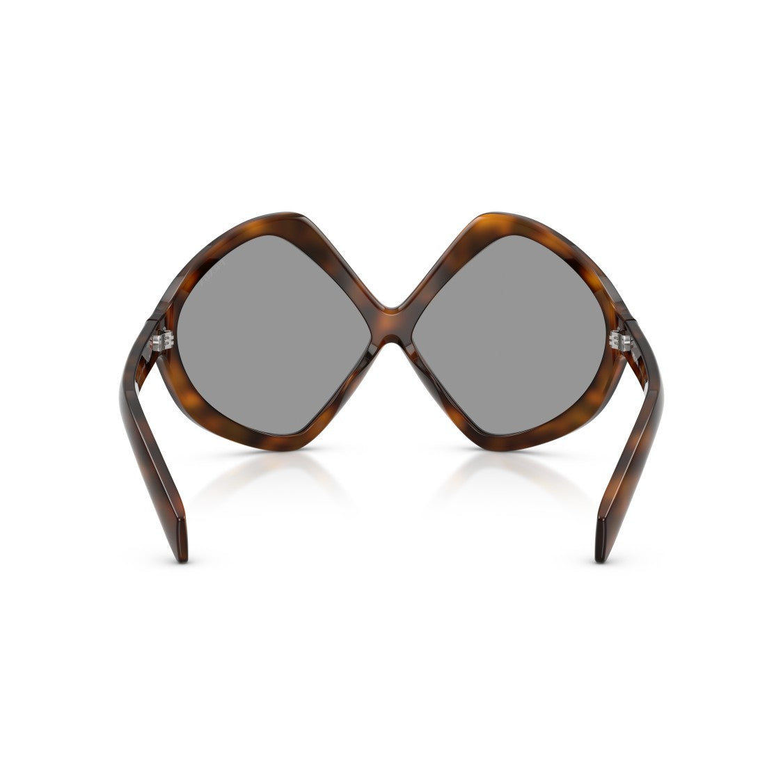 Prada 0Pr B21s Oversized Geometric Tortoiseshell Sunglasses