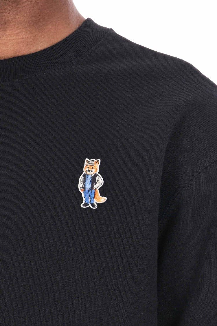 Maison Kitsuné Fox Crewneck Sweatshirt Regular Fit