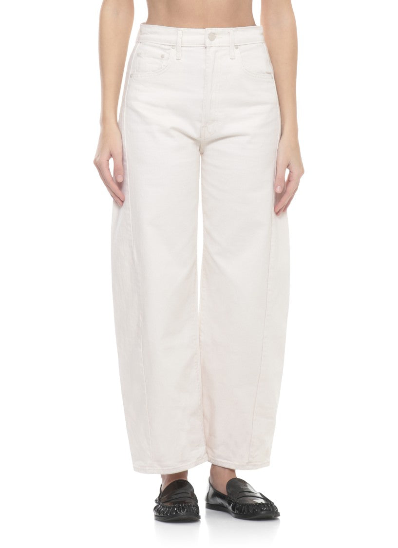 Mother White The Half Pipe Jeans