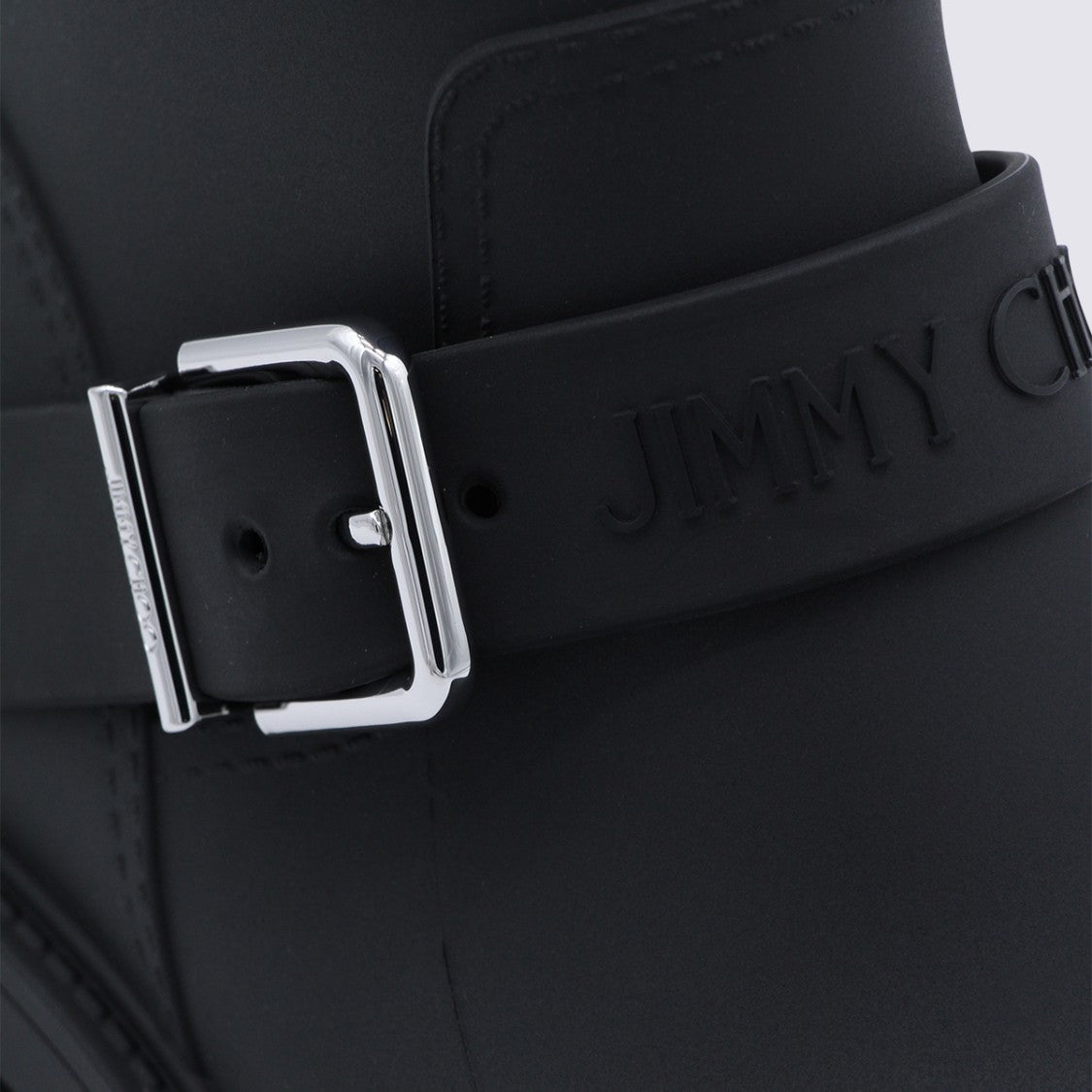 Jimmy Choo Chunky Sole Buckle Boots