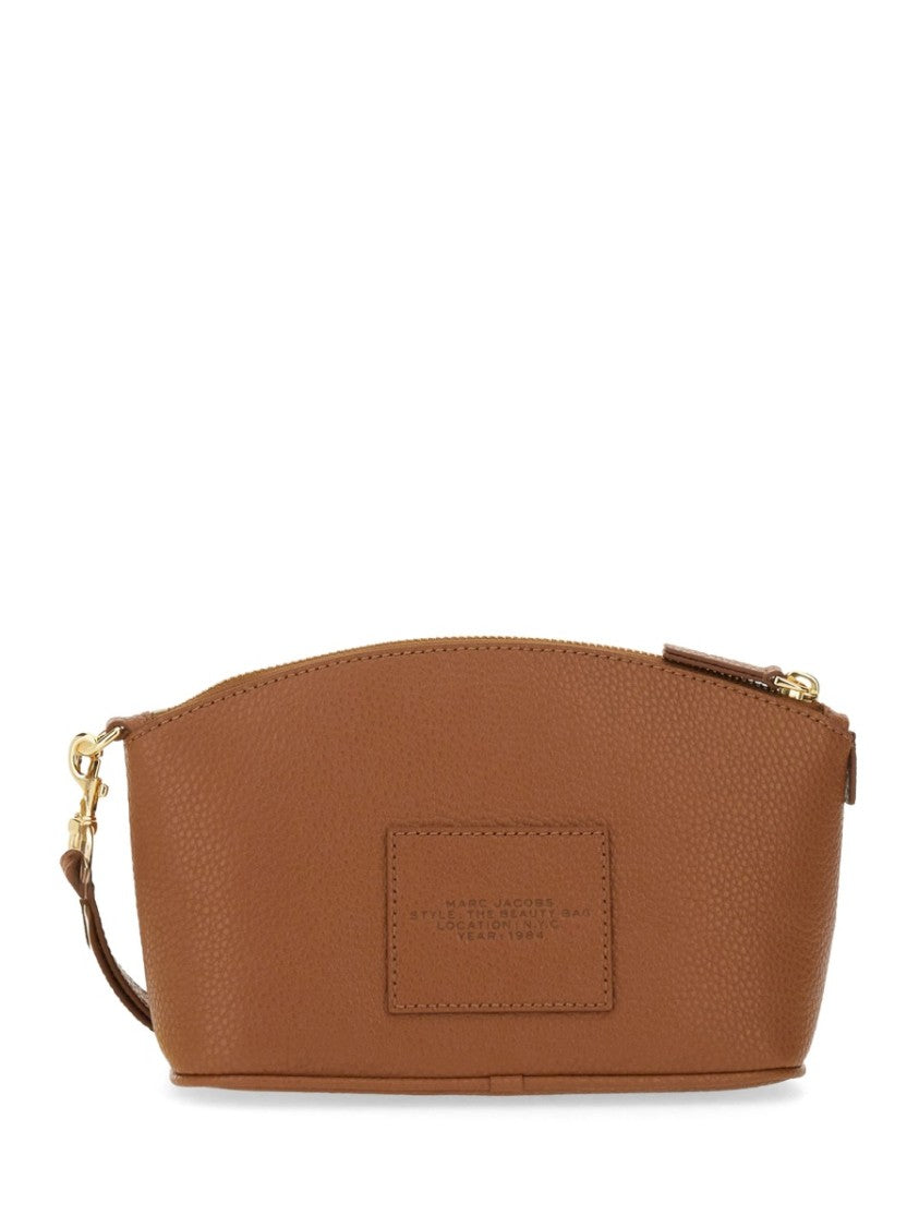 Marc Jacobs The Beauty Bag Split Cow Leather Pouch