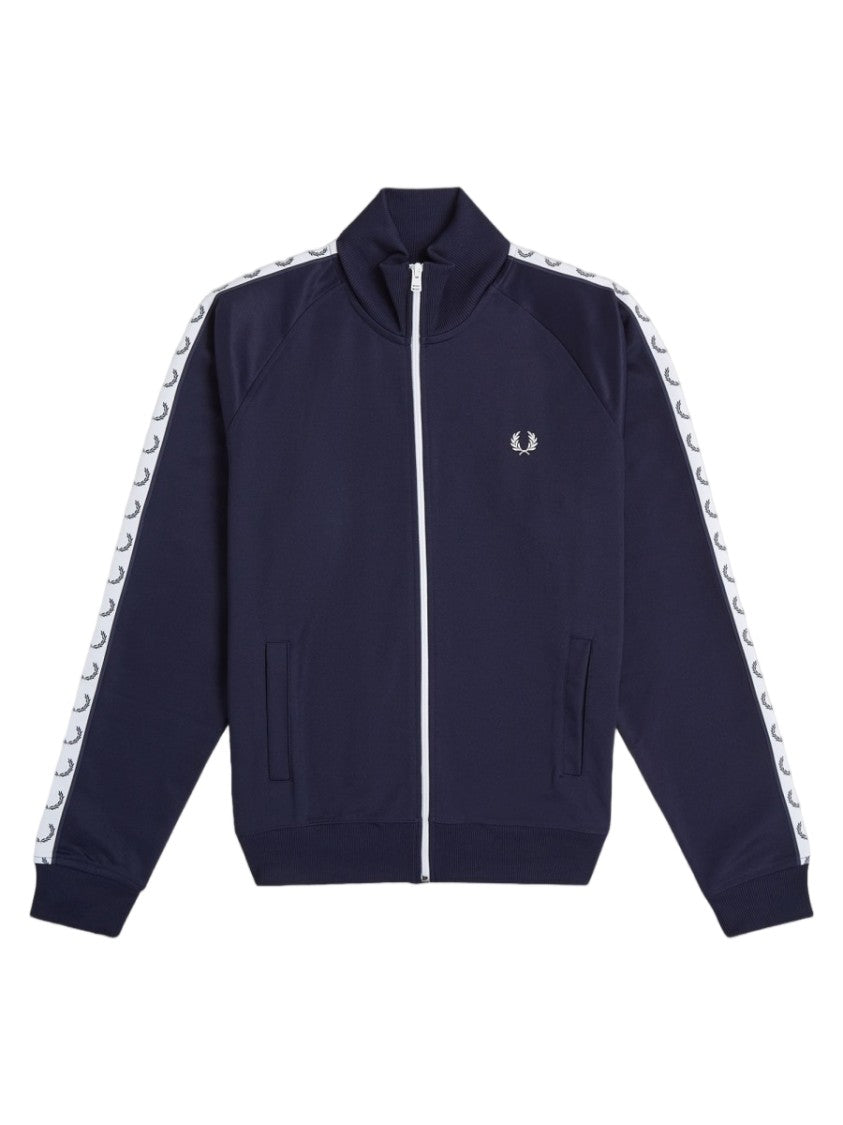 Fred Perry Logo Recycled Polyester-Blend Track Sweatshirt